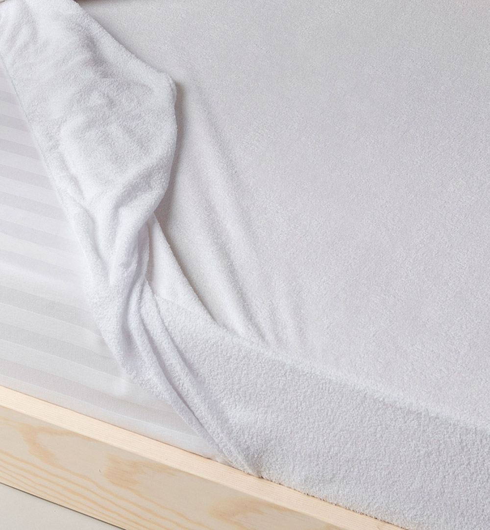 Breathable Terry Towelling cot mattress protector