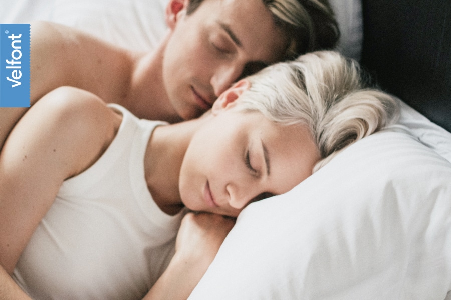 Dormir en pareja incluso cuando hace calor