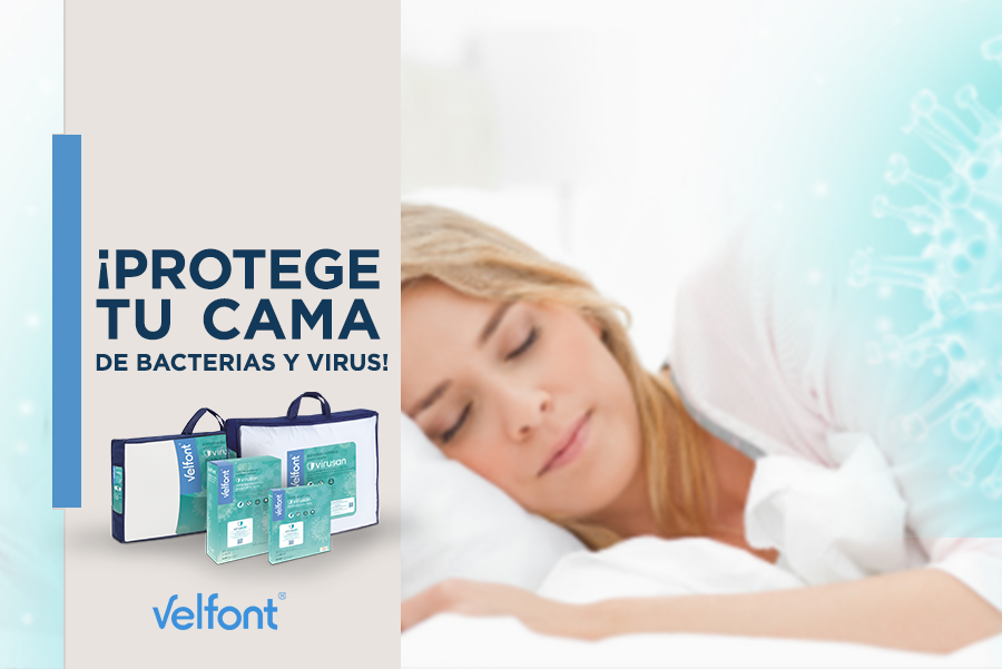 ¡Protege tu cama de bacterias y virus!