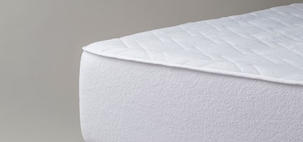 Quilted mattress protectors